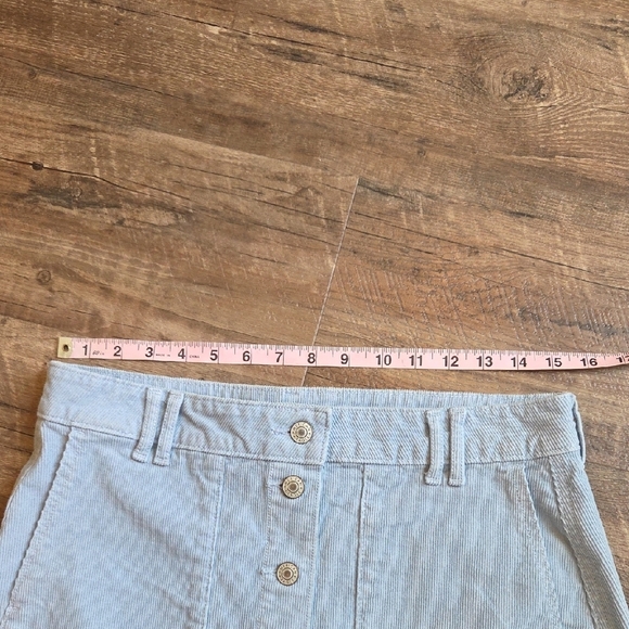 American Eagle Outfitters Purple Ribbed Mini Skirt Resort - Picture 7 of 9